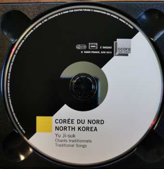 CD Yu Ji-suk: Corée Du Nord: Chants Traditionnels = North Korea: Traditional Songs