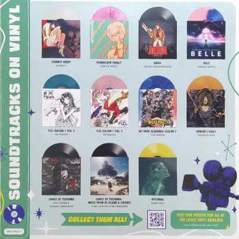 2LP Yugo Kanno: Jojo's Bizarre Adventure: Golden Wind O.S.T Overture CLR