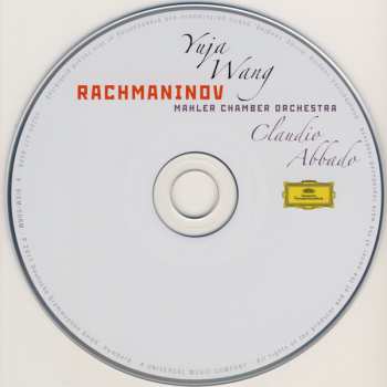 CD Sergei Vasilyevich Rachmaninoff: Paganini Rhapsody | Piano Concerto No. 2