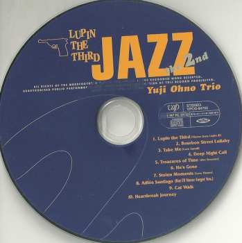 CD Yuji Ohno Trio: Lupin The Third 「Jazz」 The 2nd 