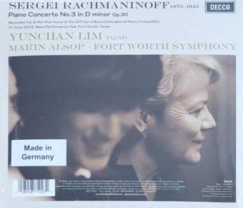 CD Sergei Vasilyevich Rachmaninoff: Rachmaninoff: Piano Concerto No. 3