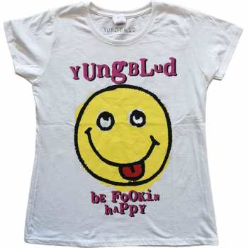 Merch Yungblud: Dámske Tričko Raver Smile 