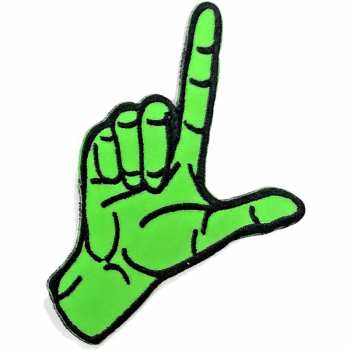Merch Yungblud: Nášivka Finger Point