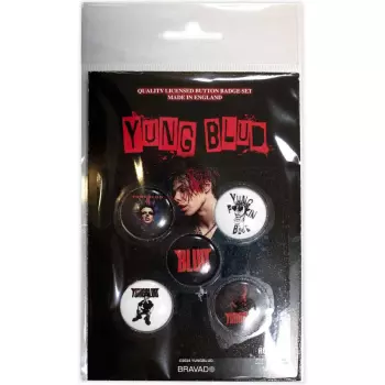 Súprava Odznakov Logo Yungbluds