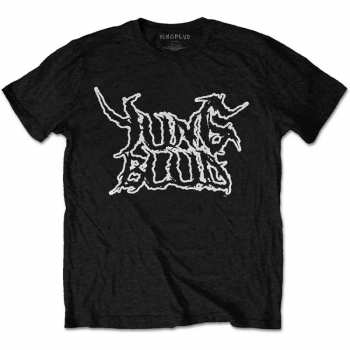 Merch Yungblud: Tričko Weird Flaming Skeletons 