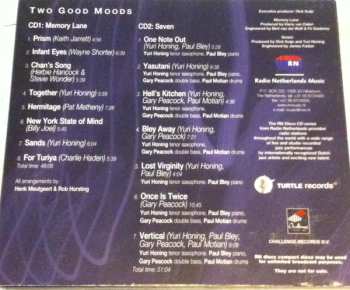 2CD Yuri Honing: Two Good Moods (Seven + Memory Lane)
