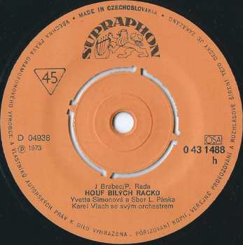 SP Yvetta Simonová: Zapomínám / Houf Bílých Racků