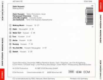 CD Zakir Hussain: Making Music