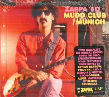 Album Frank Zappa: Zappa '80 Mudd Club / Munich