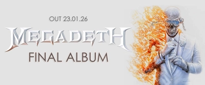 Závěrečné album kultovních Megadeth vychází 23. ledna!