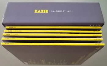 5CD/Box Set Zazie: 5 Albums Studio