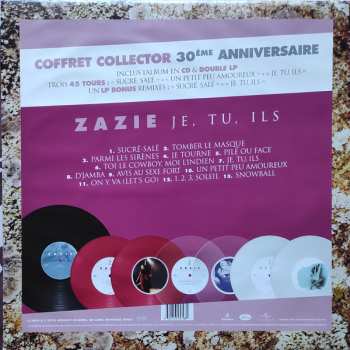 3LP/CD/3SP/Box Set Zazie: Je, Tu, Ils CLR
