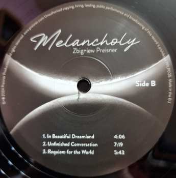 LP Zbigniew Preisner: Melancholy