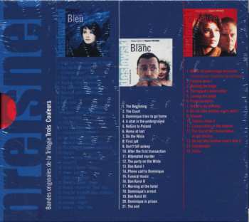 3CD/Box Set Zbigniew Preisner: Three Colors Bleu Blanc Rouge Original Soundtracks By Zbigniew Preisner
