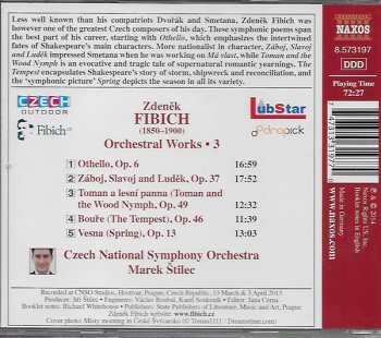 CD Czech National Symphony Orchestra: Symphonic Poems- Othello, Záboj, Slavoj And Ludêk, Toman And The Wood Nymph, The Tempest, Spring 