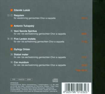 CD Zdeněk Lukáš: Requiem; Geistliche Chormusic