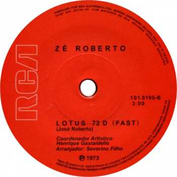 SP Zé Roberto: Lotus 72 D