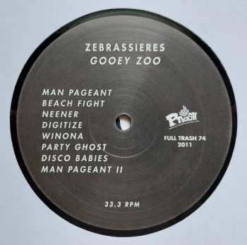 LP Zebrassieres: Gooey Zoo / The Funfuns NUM