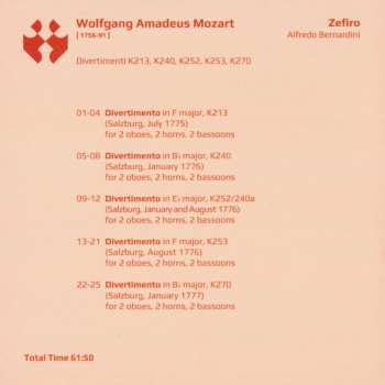 6CD/Box Set Zefiro: The Mozart Collection