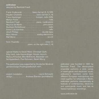 CD Zeitkratzer: Electronics