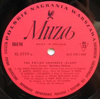 LP Zespół Pieśni I Tańca Śląsk: The Polish Song And Dance Ensemble Vol. 4