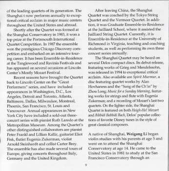 CD Zhou Long: The Flowing Stream (Chinese Folk Songs And Tone Poems By Zhou Long)
