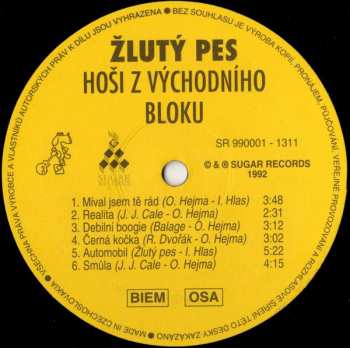 LP Žlutý Pes: Hoši Z Východního Bloku