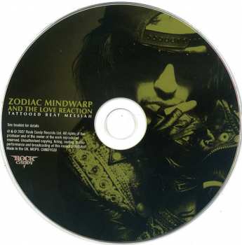 CD Zodiac Mindwarp And The Love Reaction: Tattooed Beat Messiah