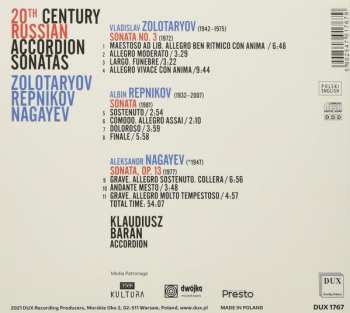 CD Klaudiusz Baran: 20th Century Russian Accordion Sonatas