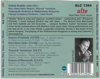 CD Antal Dorati: Dances Of Galánta / Háry János Suite / Peacock Variations / Dances Of Marosszék