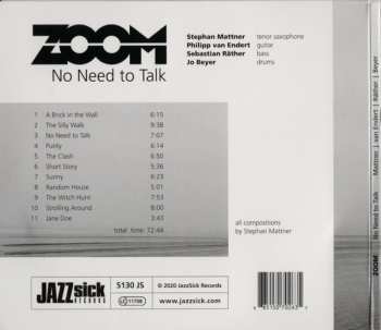 CD Zoom: No Need To Talk