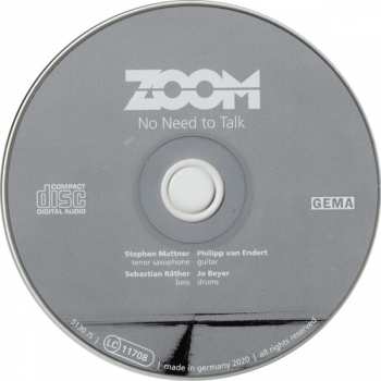 CD Zoom: No Need To Talk