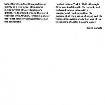 CD Zoot Sims: Bohemia After Dark