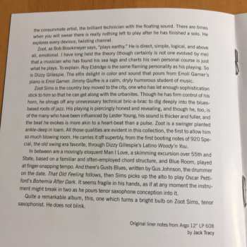 CD Zoot Sims: Plays Alto, Tenor And Baritone