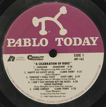 LP Sarah Vaughan: A Celebration Of Duke LTD | NUM