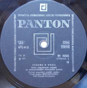 LP Břevnovanka: Zpívající Přístavy / Jedeme K Vodě