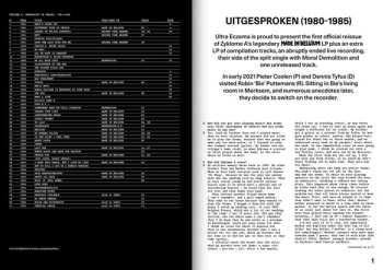 2LP Zyklome A: Uitgesproken (1980–1985) LTD