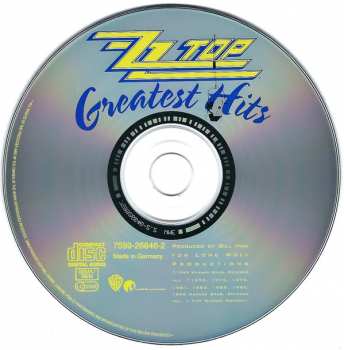CD ZZ Top: Greatest Hits