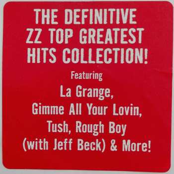 2LP ZZ Top: Live! Greatest Hits From Around The World