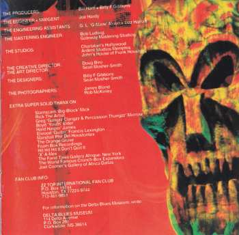 CD ZZ Top: Rhythmeen